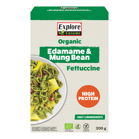 Organic Edamame & Mung Bean Fettuccine 200g - Just Natural