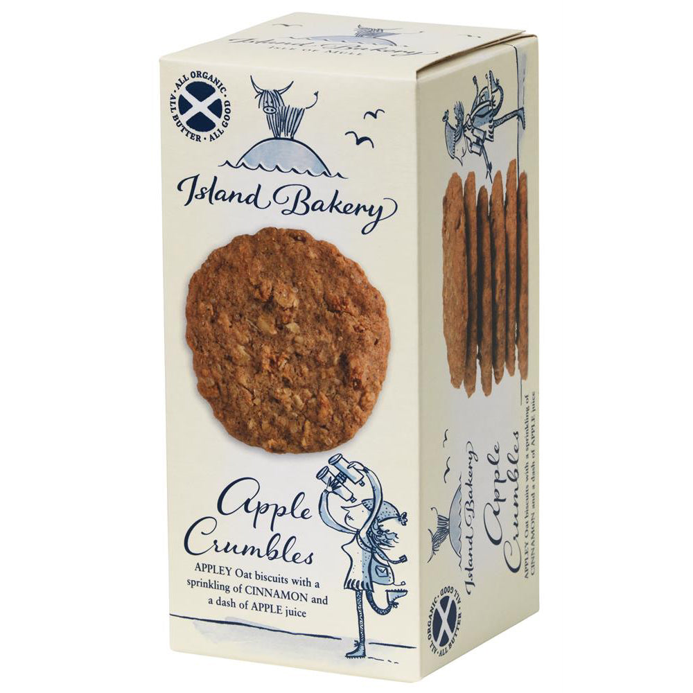 Organic Apple Crumbles 125g