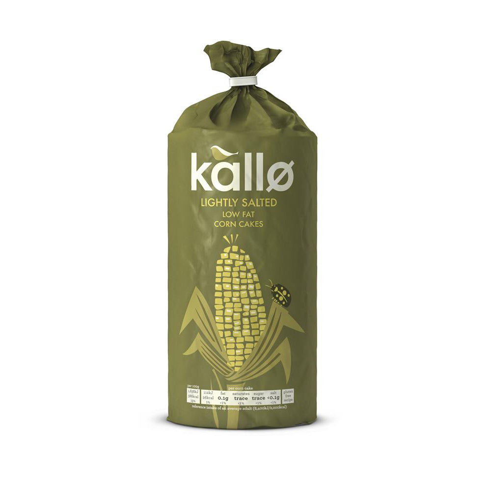 Lightly Salted Corn Cakes 130g - Just Natural