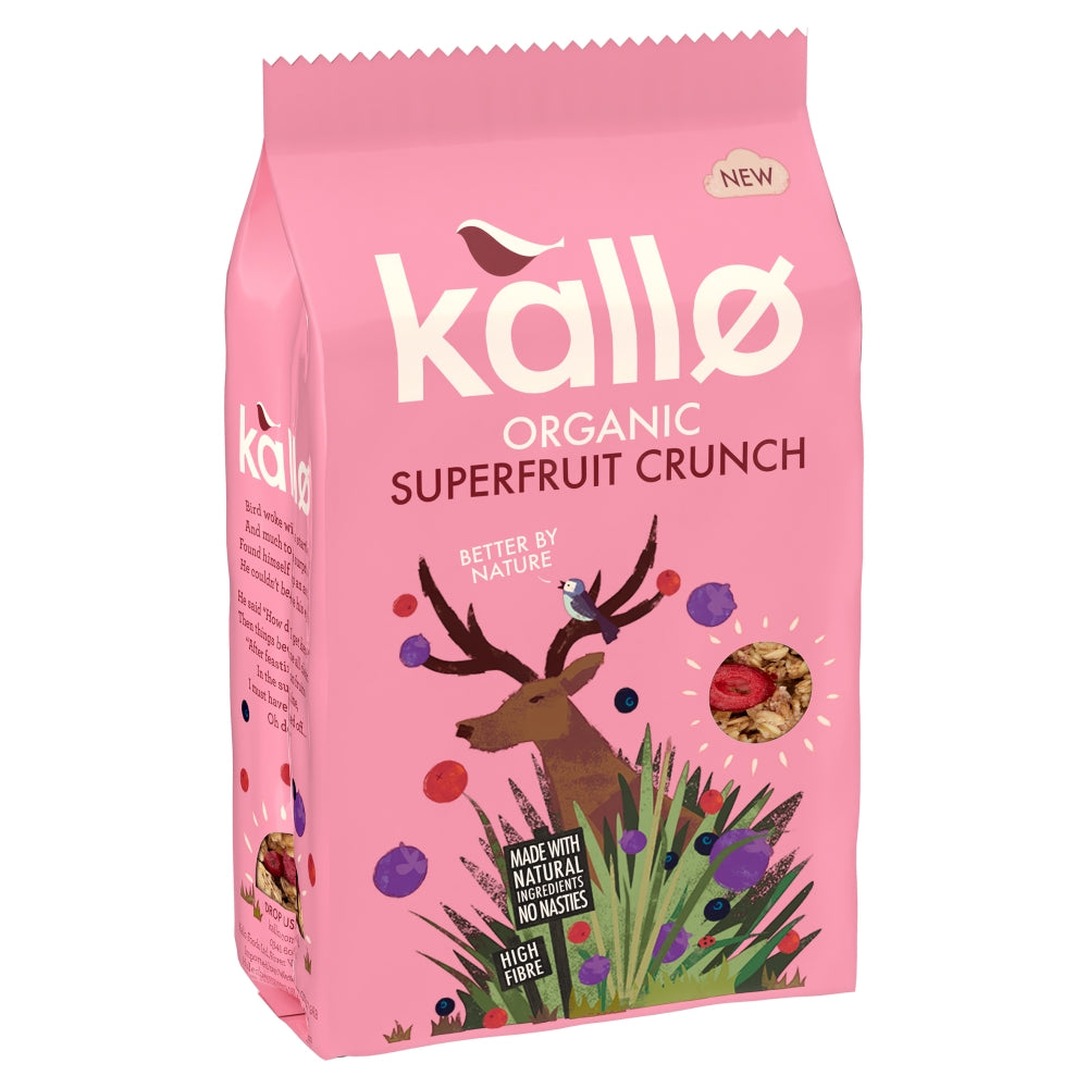 Organic Superfruit Granola 360g - Just Natural