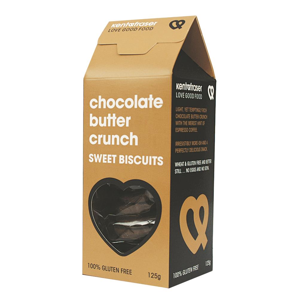 Kent and Fraser Choc Butter Crunch Biscuit 125g