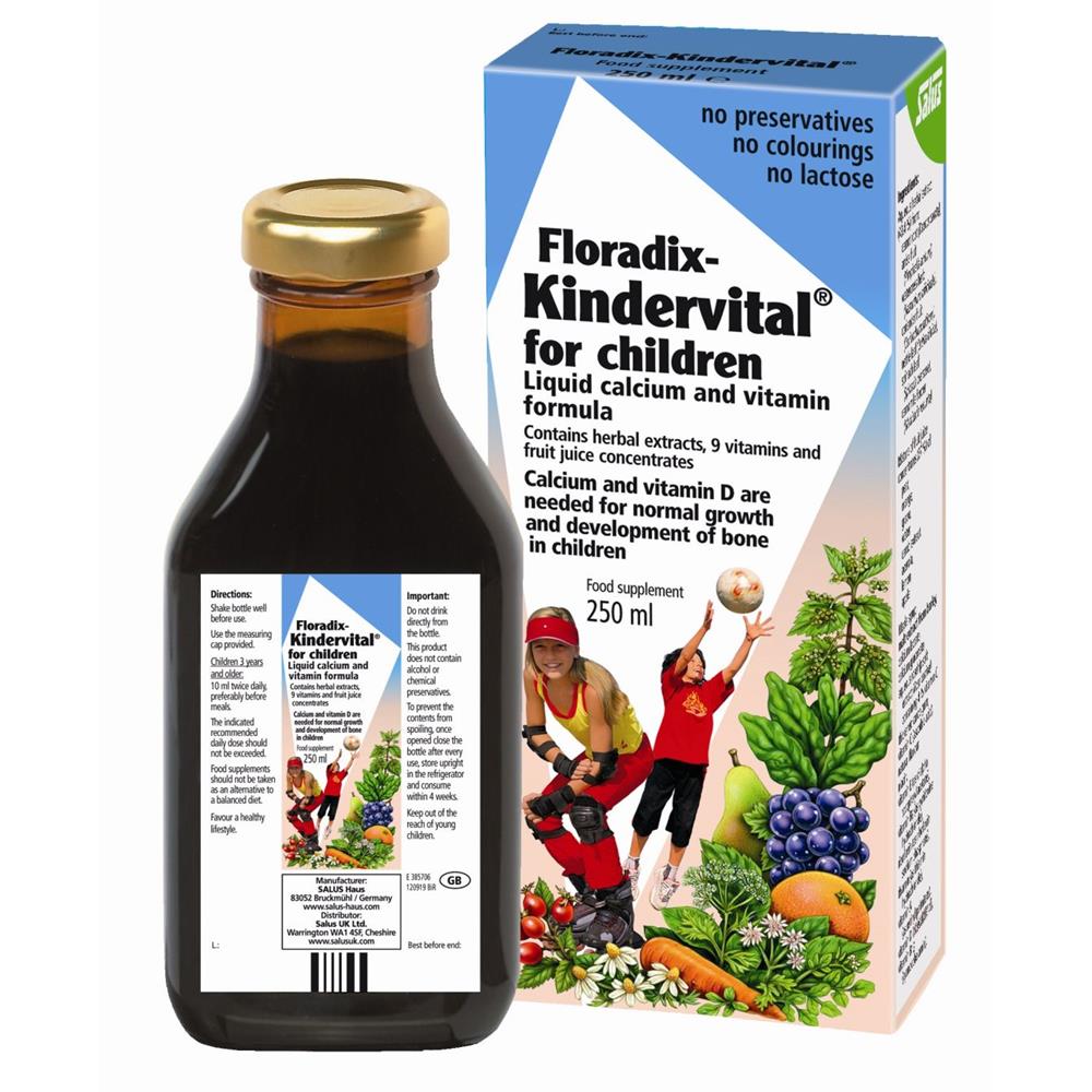 Floradix Kindervital formula for children 250ml - Just Natural