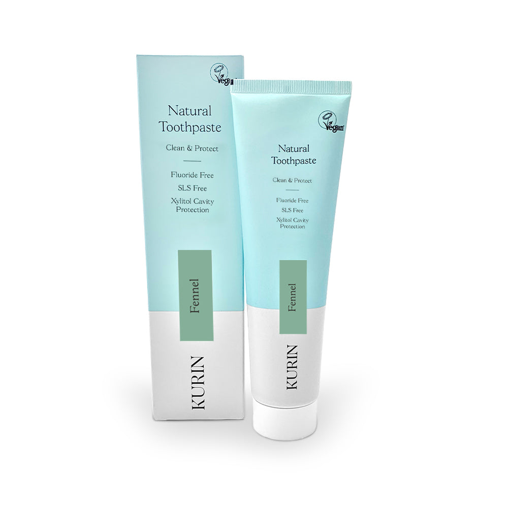 Kurin Fluoride Free Natural Toothpaste 100ml - Fennel - Just Natural