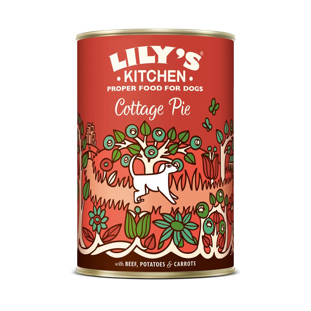 Lilys Kitchen Dog Beef & Veg 400g