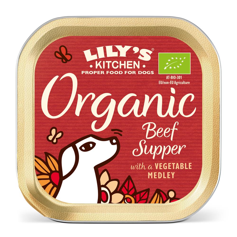 Lilys Kitchen Dog Beef and Spelt 150g