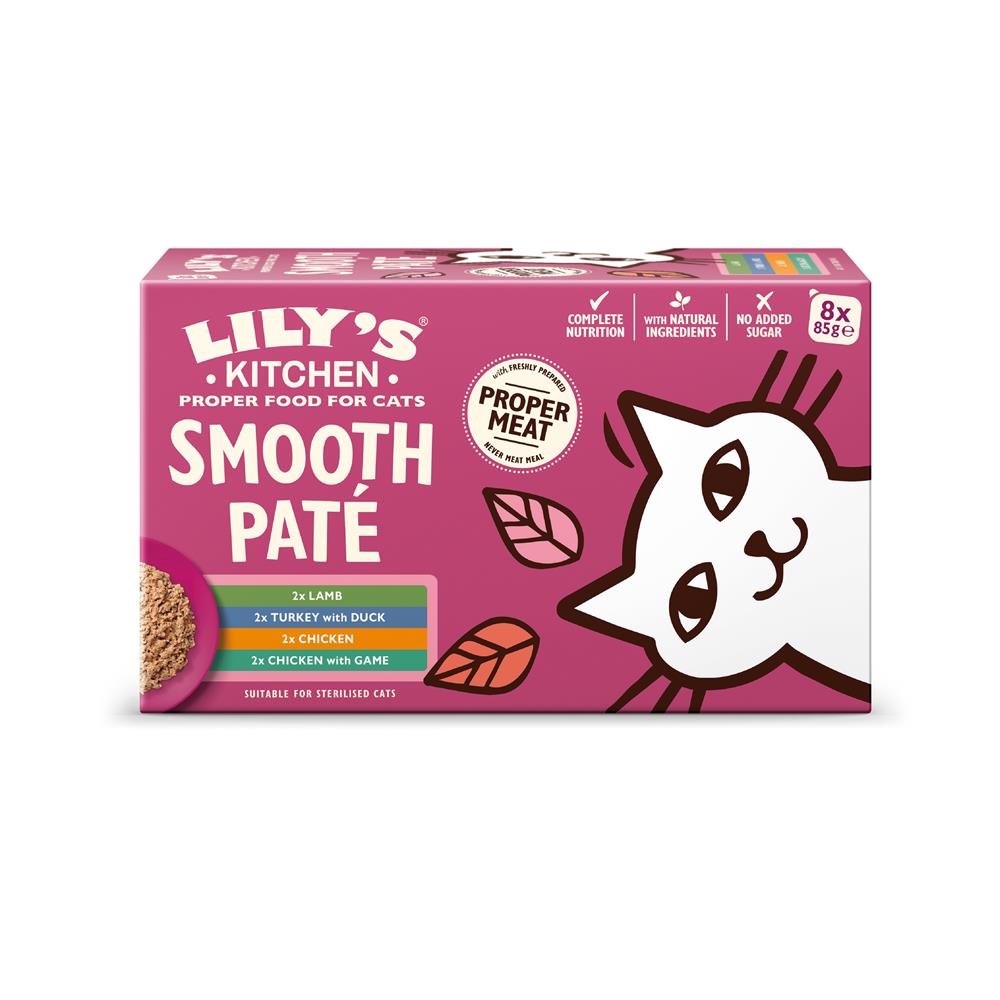 Lilys Kitchen Smooth Pate Multipack 8x85gpack