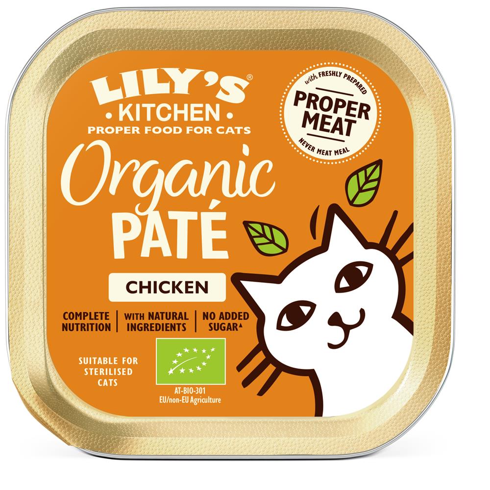 Lilys Kitchen Cat Organic Chicken 85g