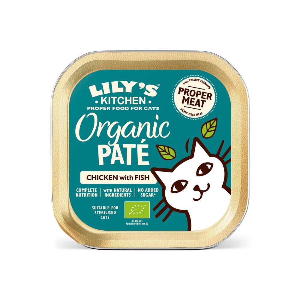 Lilys Kitchen Cat Organic Fish 85g