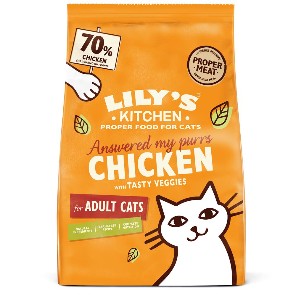 Lilys Kitchen Cat Chicken Dry 800g 800g