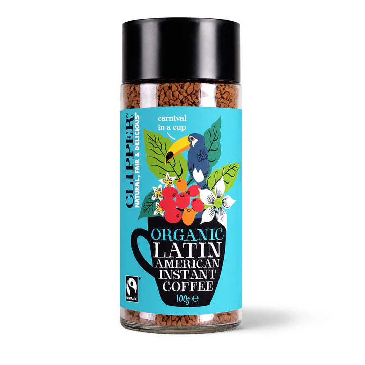 Fairtrade Organic Latin American Instant Coffee 100g - Just Natural