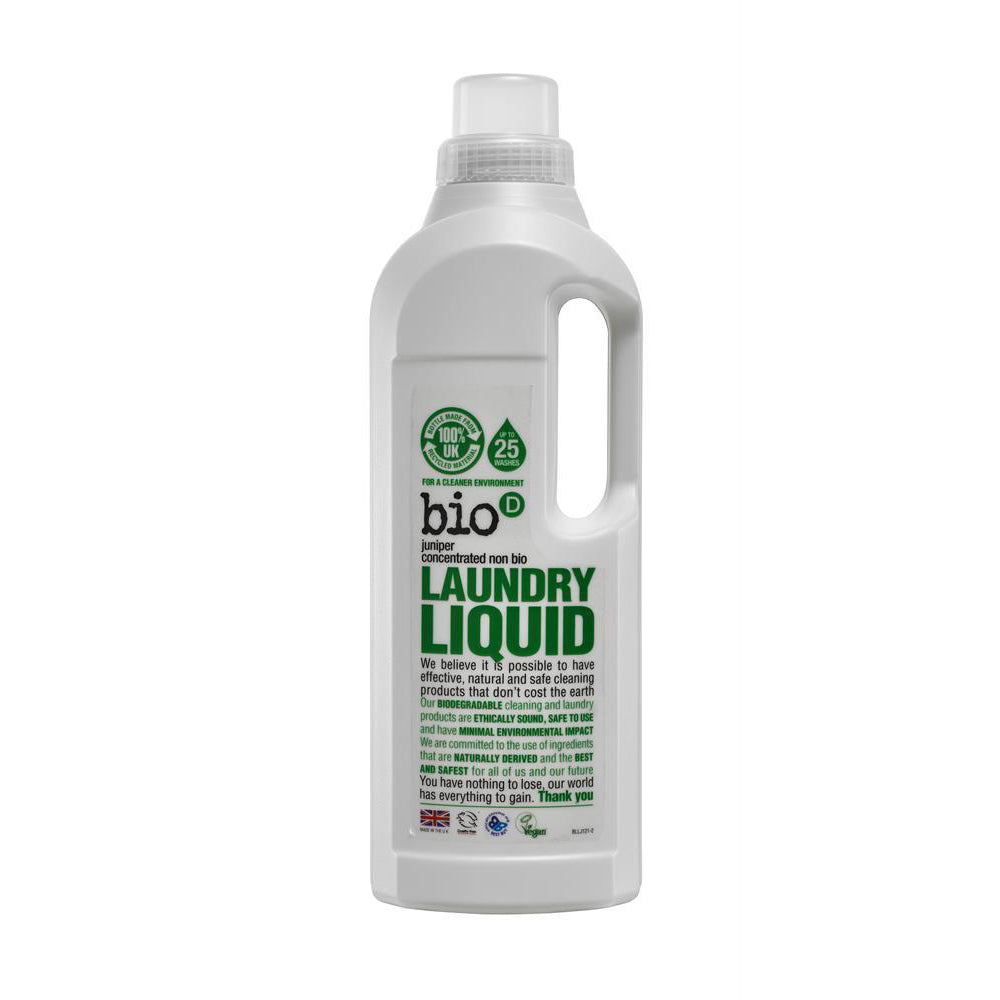 Bio-D Laundry Liquid with Juniper - 1 litre - Just Natural