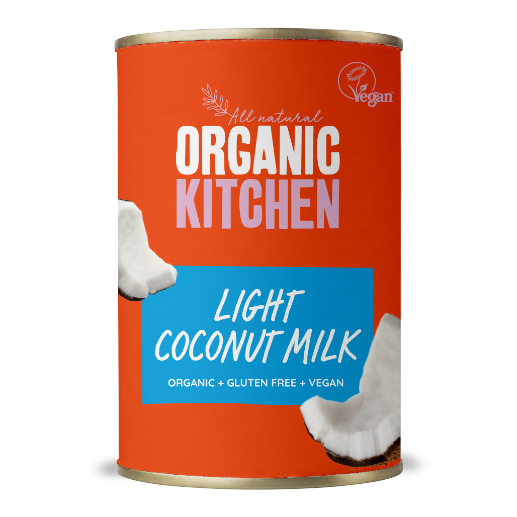 Organic Kitchen Light Coconut Milk 400ml - Just Natural