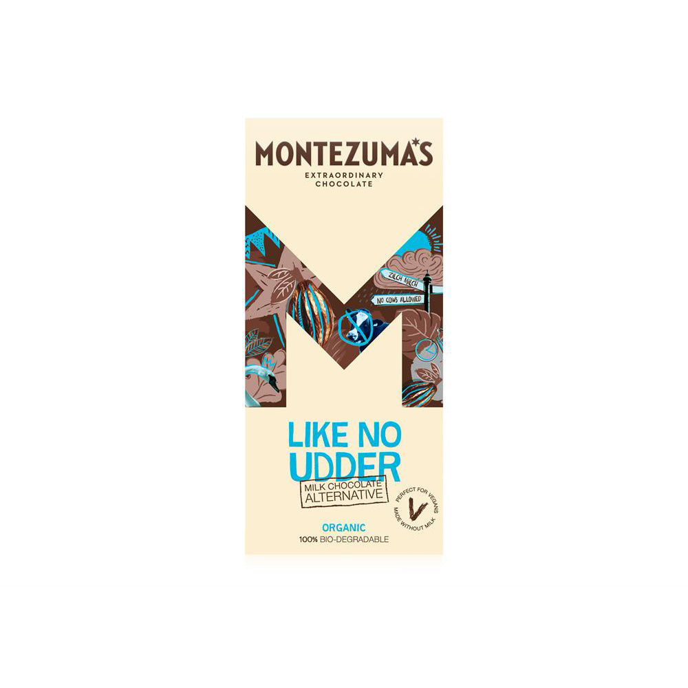 Montezumas Like No Udder Milk Chocolate Alternative 90g - Just Natural