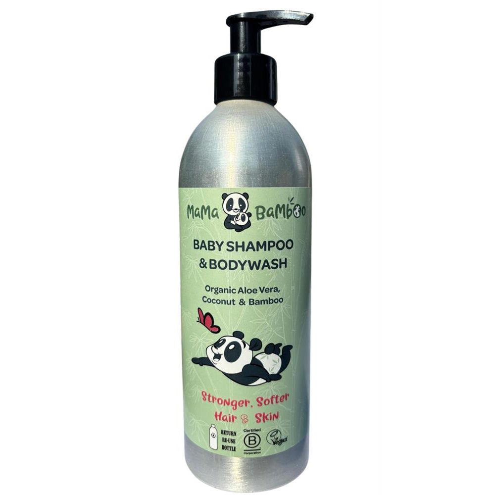 Organic Aloe & Bamboo Baby Shampoo - Just Natural