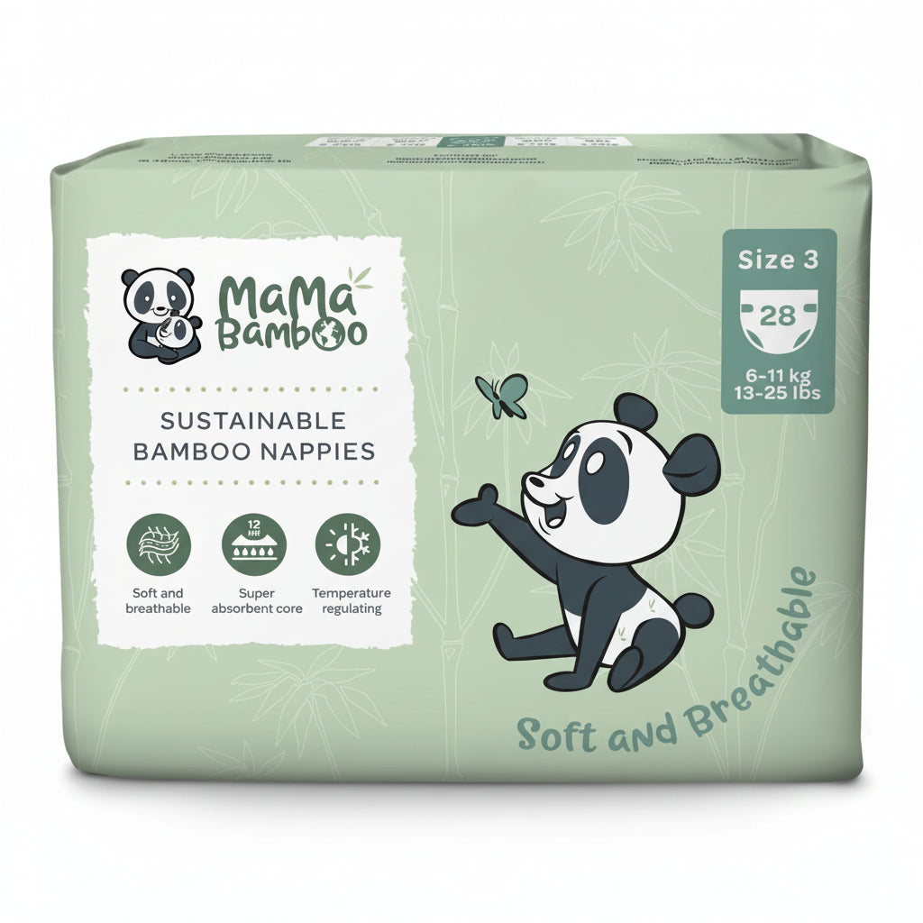 Eco Nappies - Size 3 (Medium) 980g - Just Natural