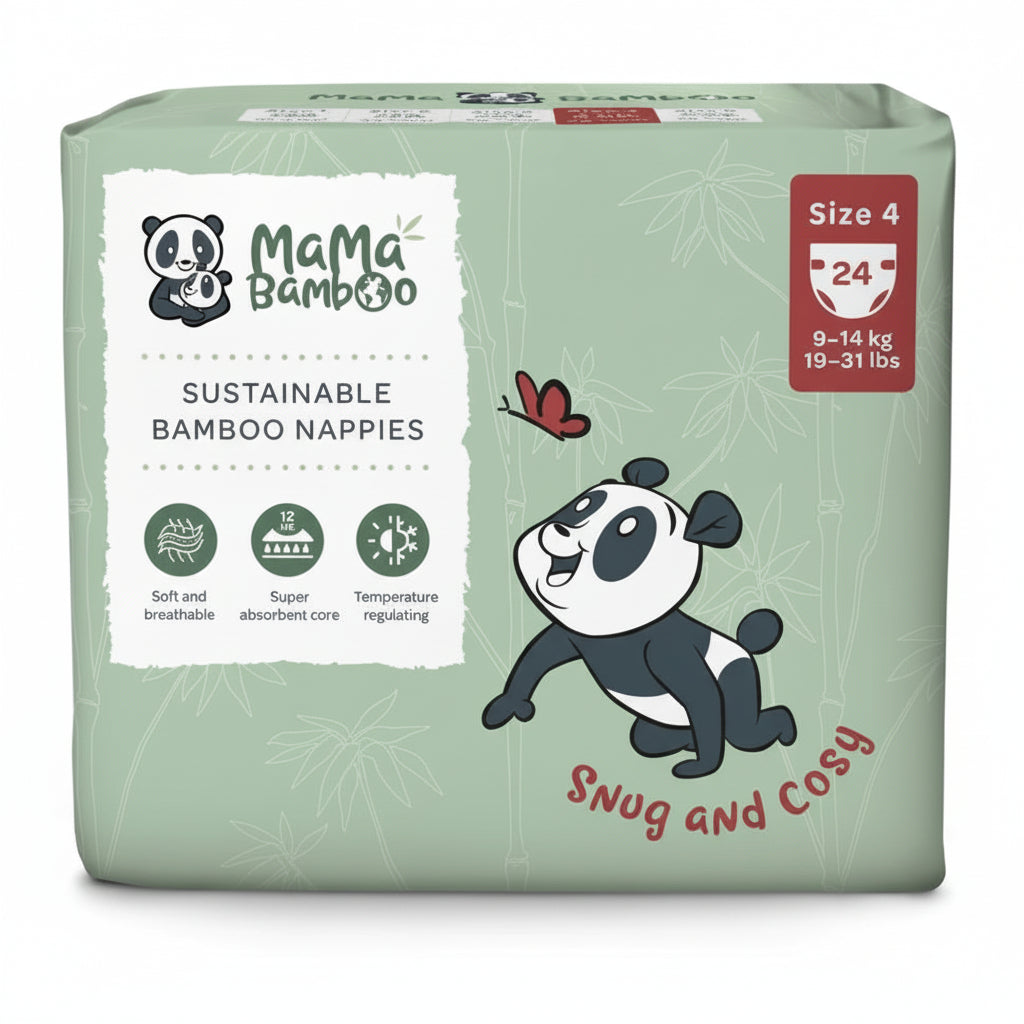 Eco Nappies - Size 4 (Large) 1070g - Just Natural