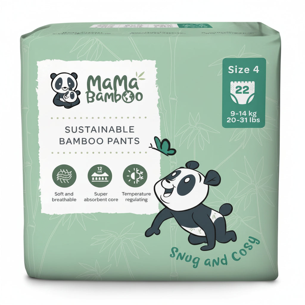Eco Nappy Pants - Size 4+ (Medium Plus) 830g - Just Natural
