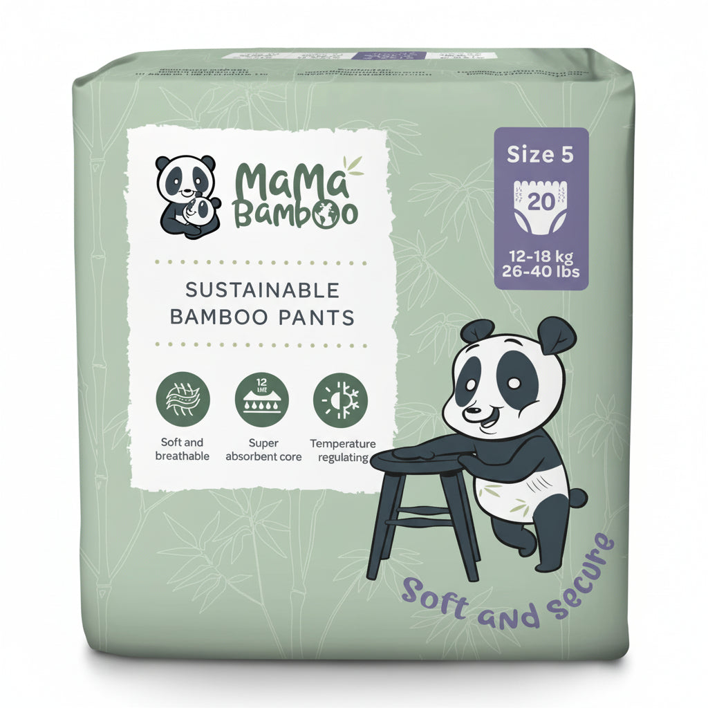 Eco Nappy Pants - Size 5+ (Large Plus) 870g - Just Natural
