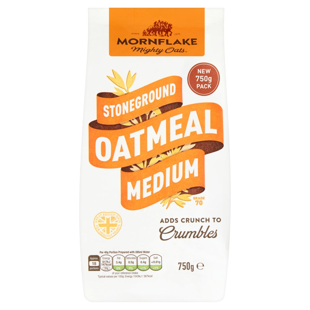 Mornflake Mornflake Medium Oatmeal 500g