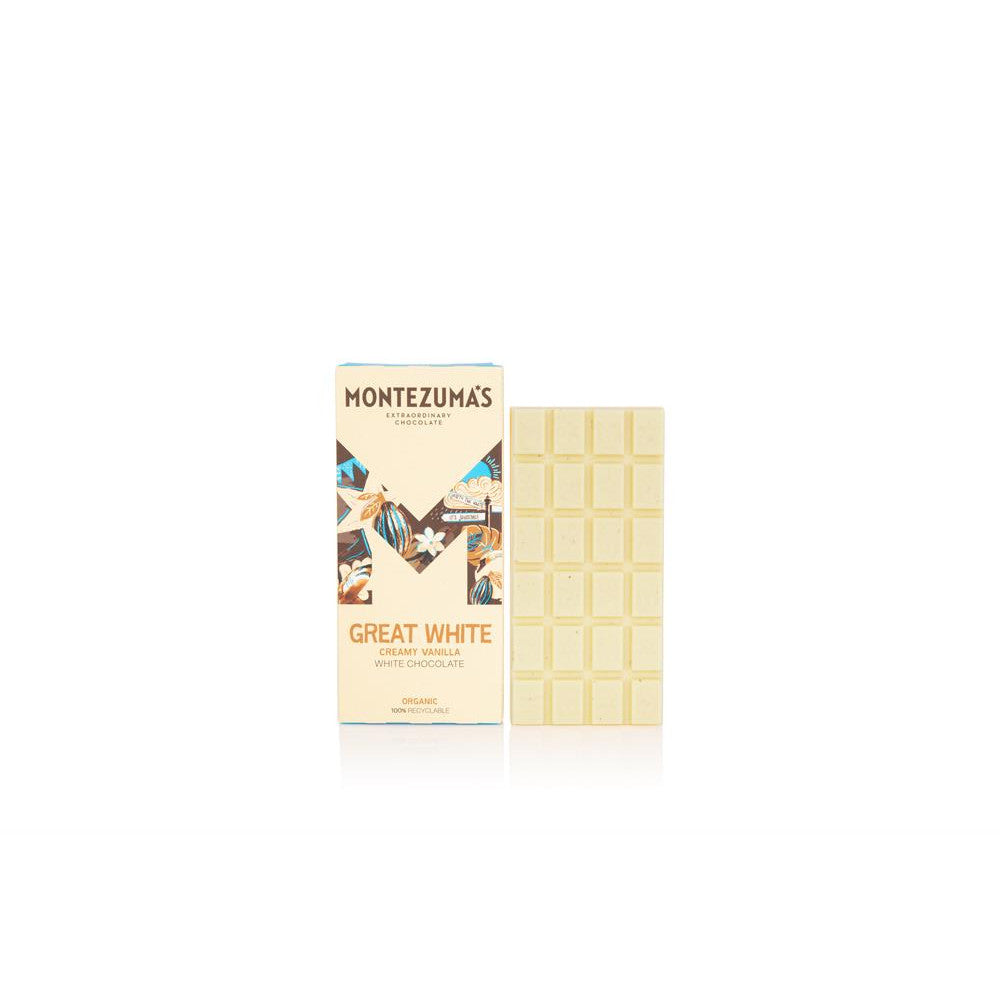 Org Creamy White Bar 100g