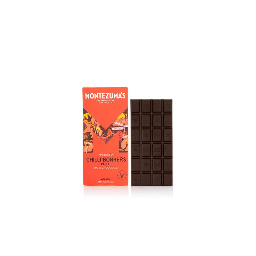 Org Dark Chilli Bar 100g
