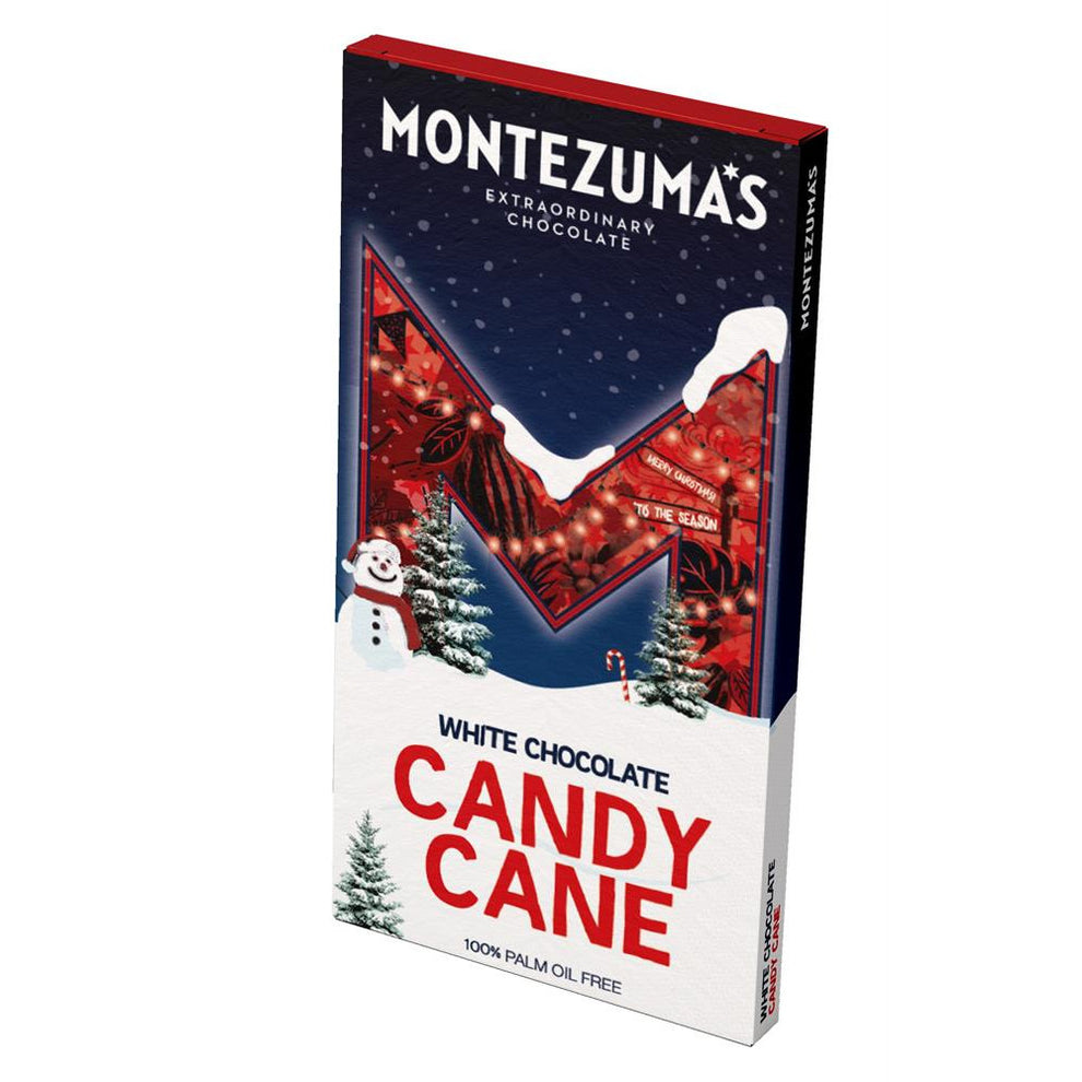 Montezumas Chocolate White Chocolate Candy Cane 90g – Just Natural