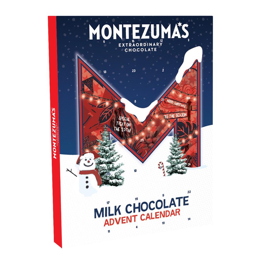 Organic Milk Choc Calendar 1 Box