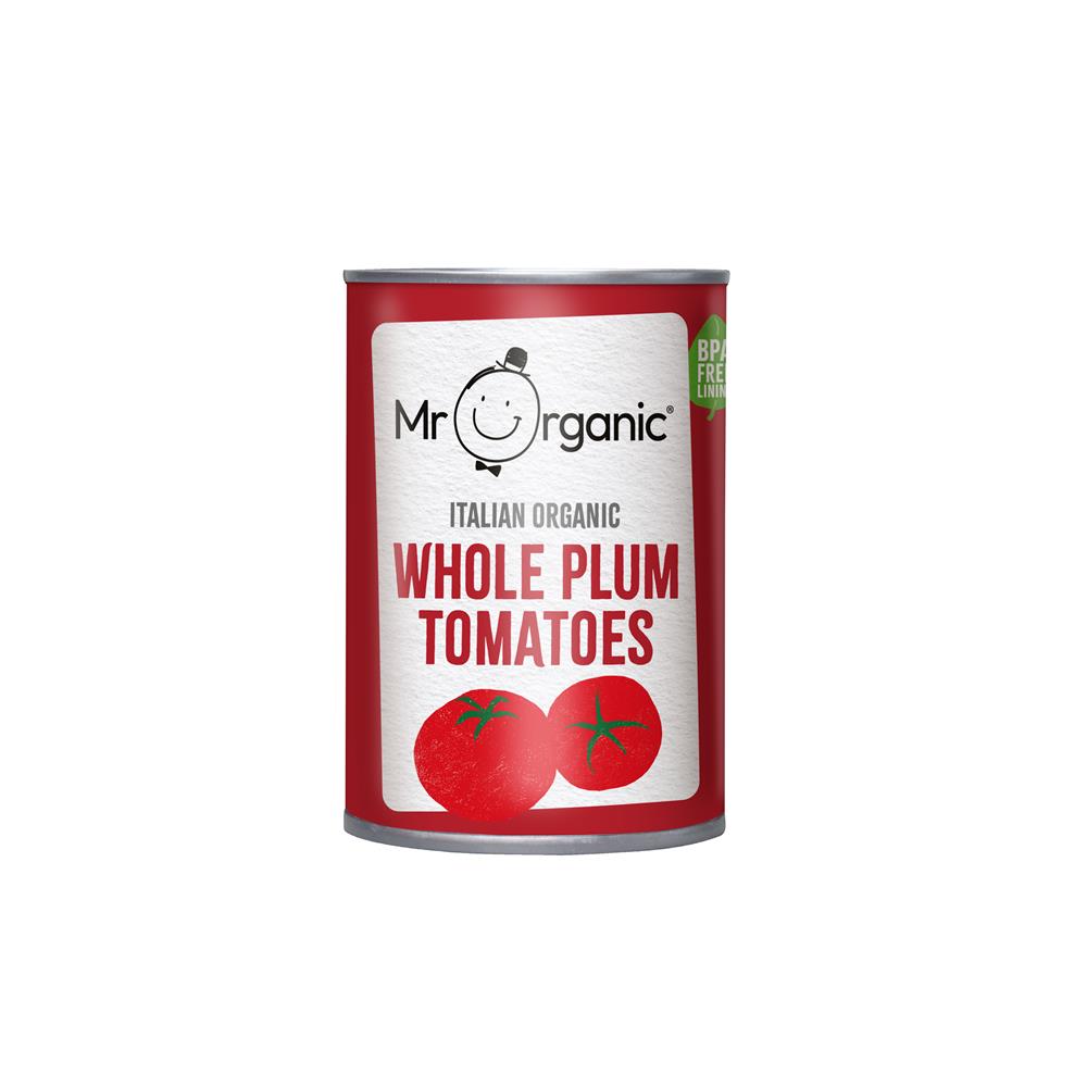 Whole Peeled Tomatoes 400g - Just Natural