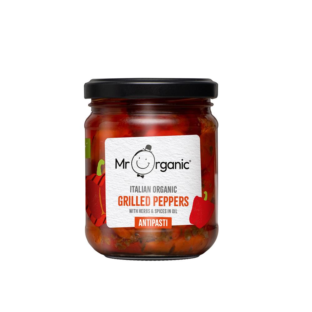 Grilled Peppers Antipasti 190g - Just Natural
