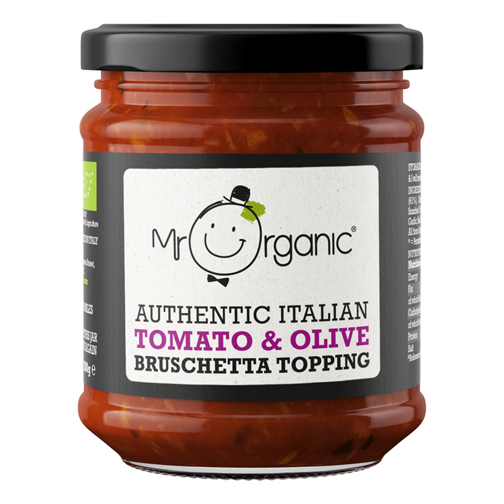 Tomato & Olive Bruschetta Topping 200g - Just Natural