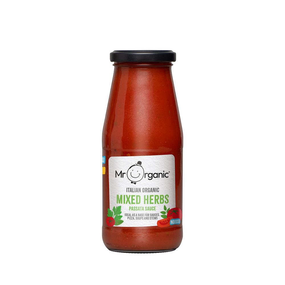 Mixed Herbs Passata Sauce 400g - Just Natural