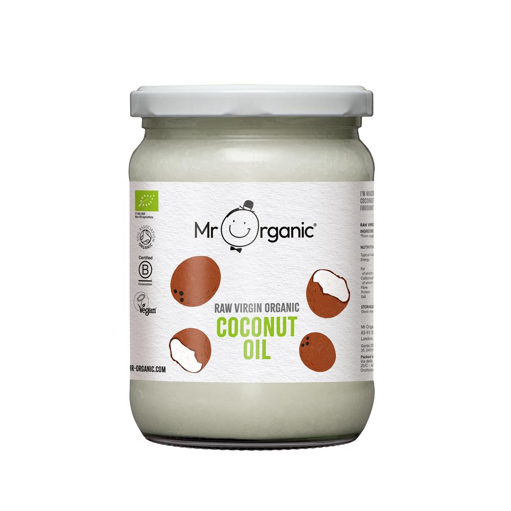 Raw Virgin Organic Coconut Oil 500ml - Just Natural
