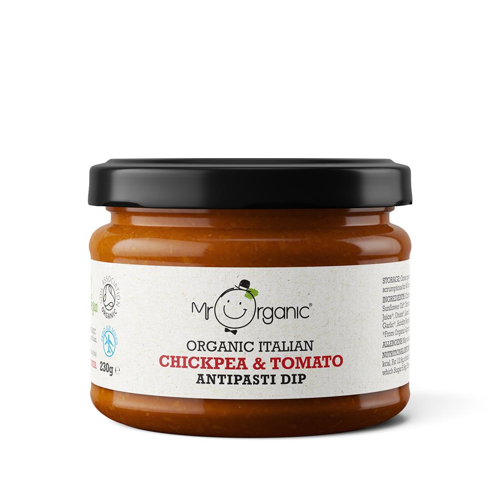 Chickpea & Tomato Antipasti Dip 230g - Just Natural