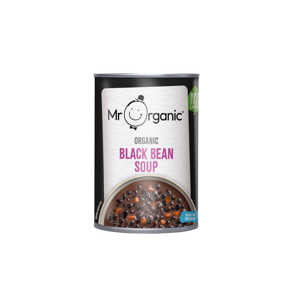 Black Bean & Vegetable Soup 400g - Just Natural