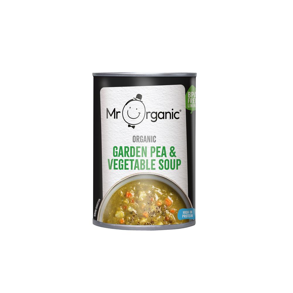 Garden Pea & Vegetable Soup 400g - Just Natural