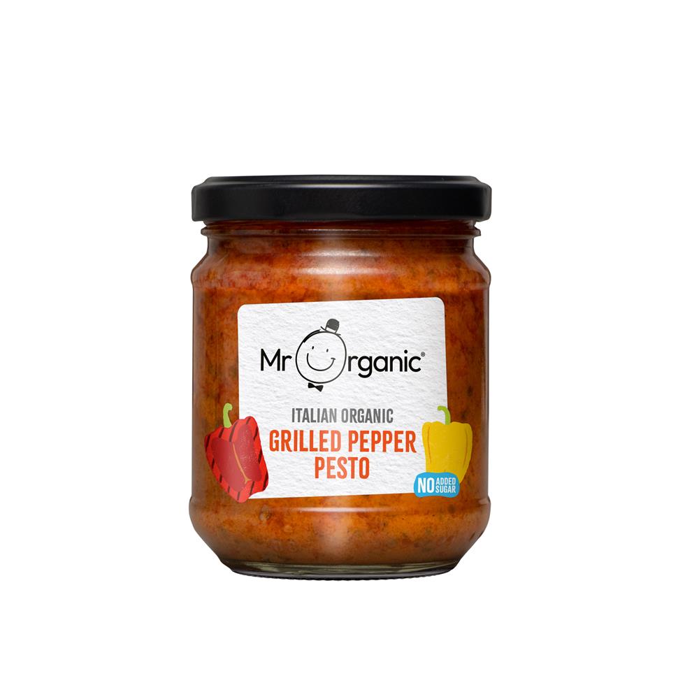 Grilled Pepper Pesto 190g - Just Natural