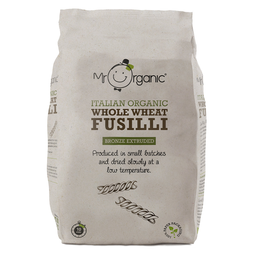 Whole Wheat Fusilli 500g - Just Natural