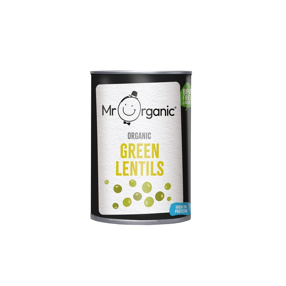 Green Lentils 400g - Just Natural