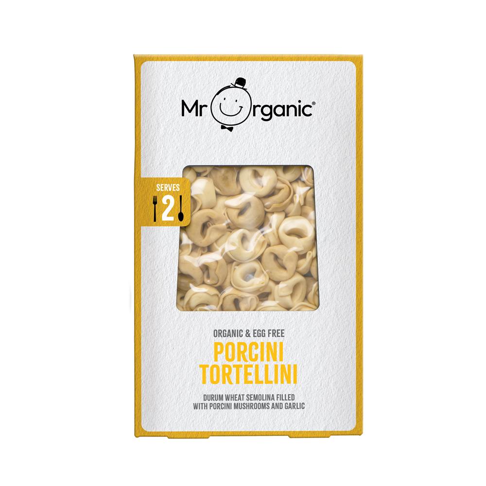 Egg Free Tortellini with Porcini Mushrooms 250g - Just Natural