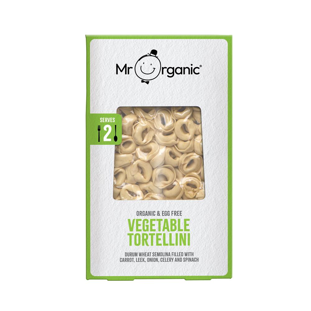Egg Free Tortellini with Vegetables 250g - Just Natural