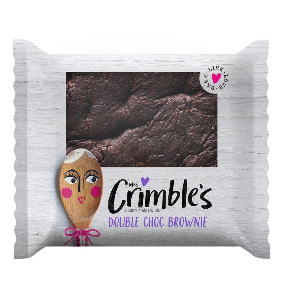 Individual Double Choc Brownie 58g - Just Natural