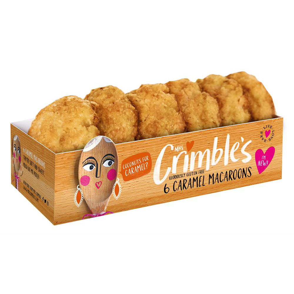 Gluten Free Caramel Macaroons 180g - Just Natural