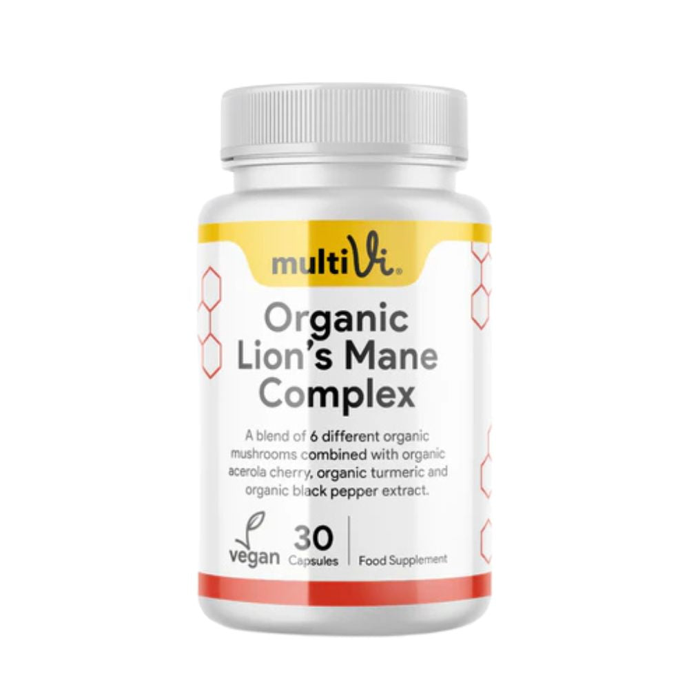 MultiVi Organic Lions Mane Complex 30 Capsule