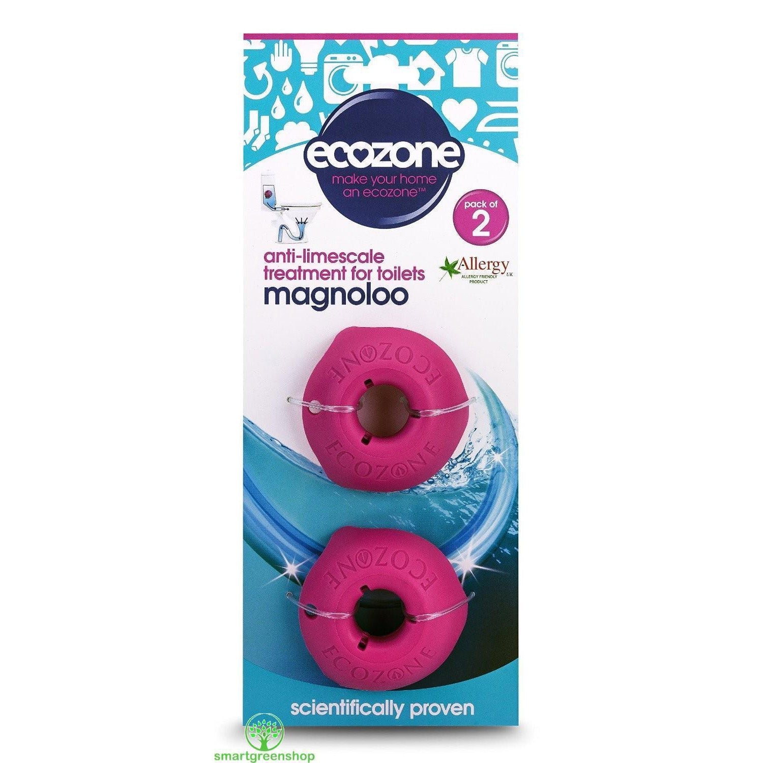 Ecozone Magnoloo Anti-Limescale 102g - Just Natural