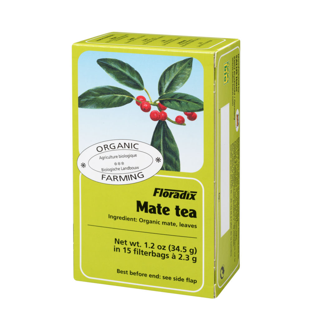 Floradix Mate Organic Herbal Tea 15 filterbags - Just Natural