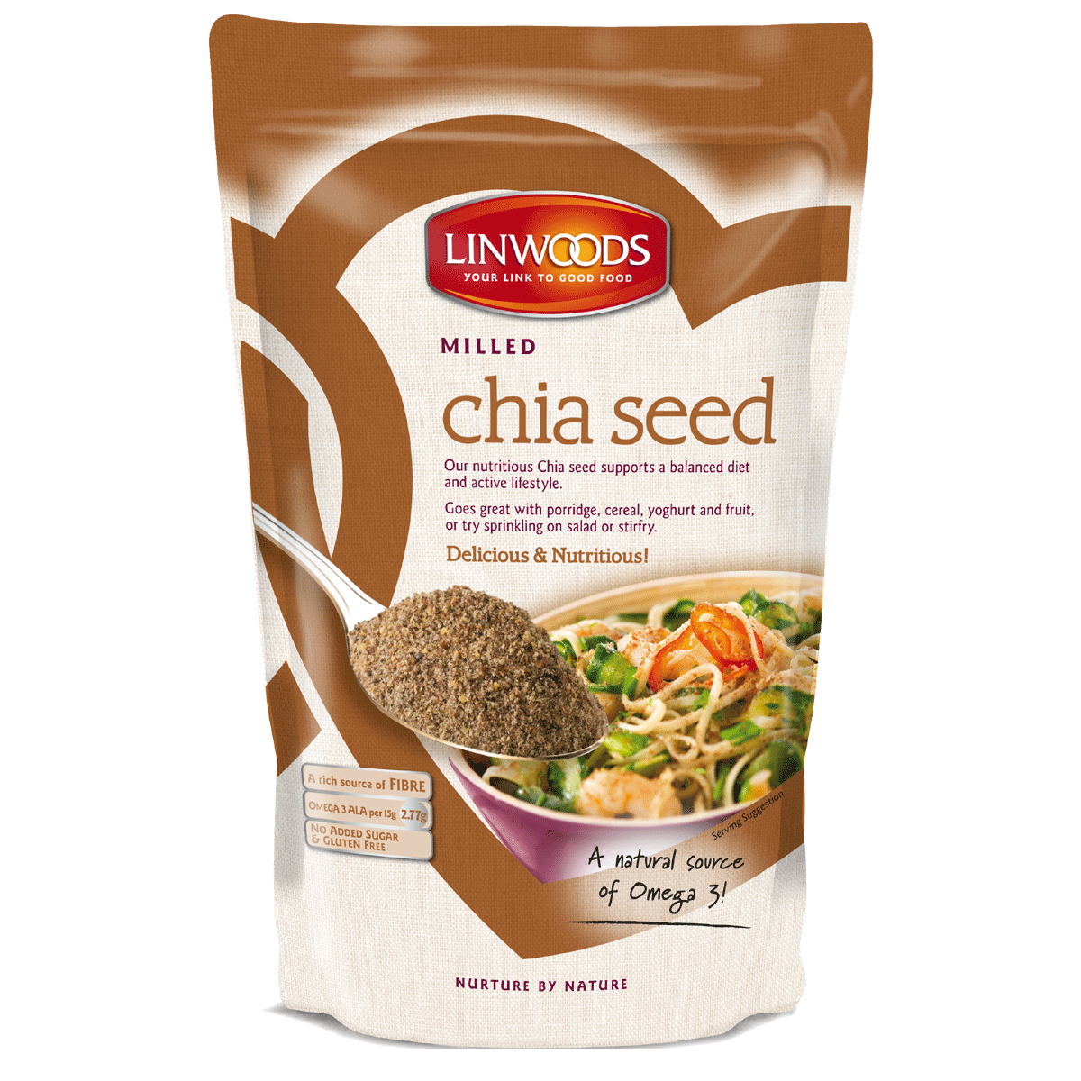 Linwoods Milled Chia Seeds 200g - Just Natural
