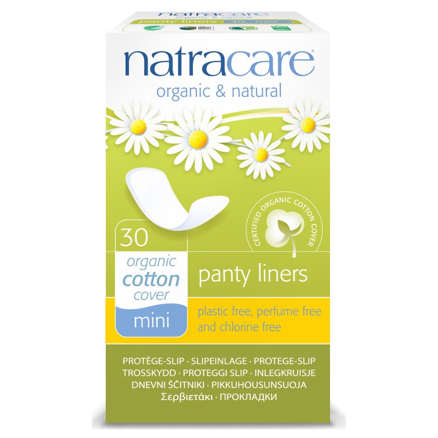 Natracare Mini Pantyliners x 30 - Just Natural
