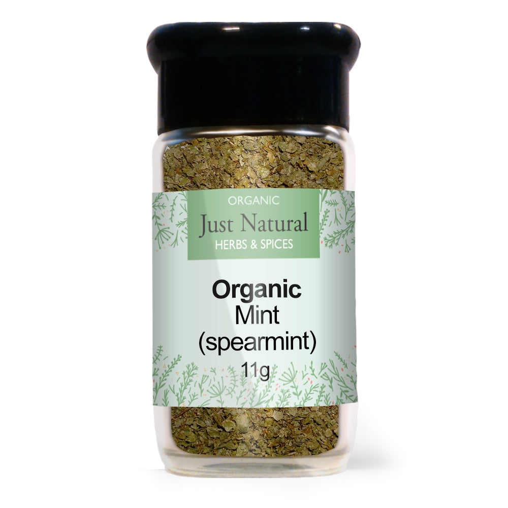 Just Natural Mint (Spearmint) (Glass Jar) 11g - Just Natural