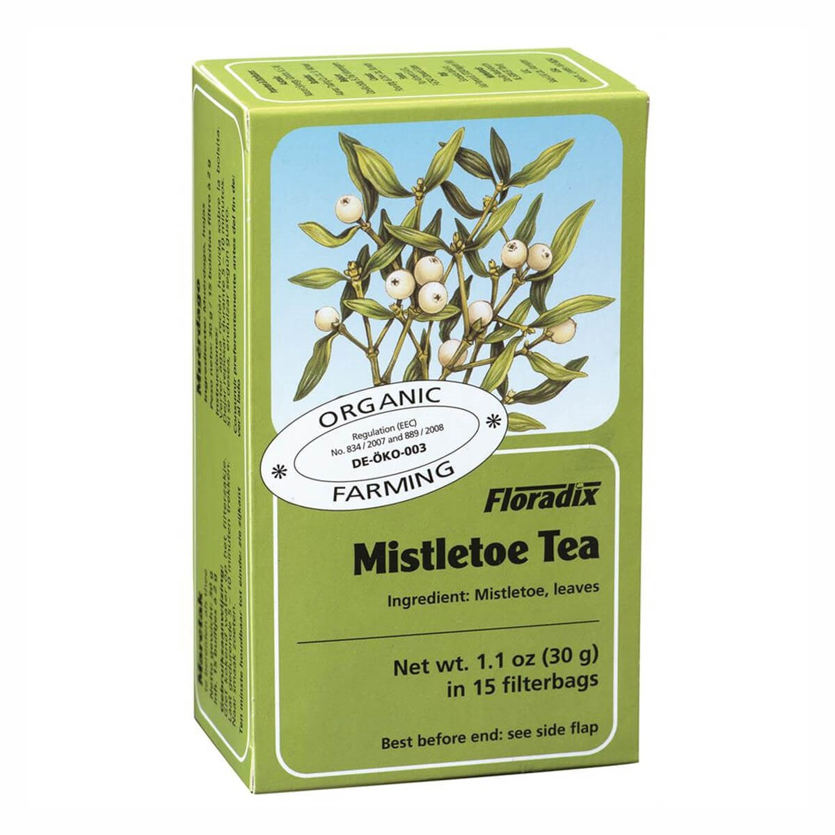 Floradix Mistletoe Herbal Tea 15 filterbags - Just Natural