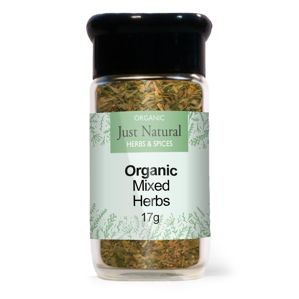 Just Natural Mixed Herbs (Glass Jar) 17g - Just Natural